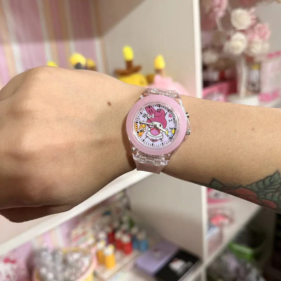Reloj de Pulsera My Melody con Luces LED Multicolor 1