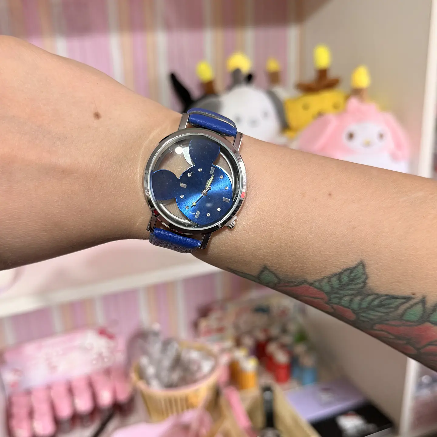 Reloj de Pulsera Mickey Mouse – Esfera Transparente  3
