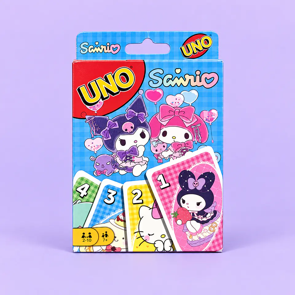 Juego de Cartas UNO Sanrio – Kuromi & My Melody 1