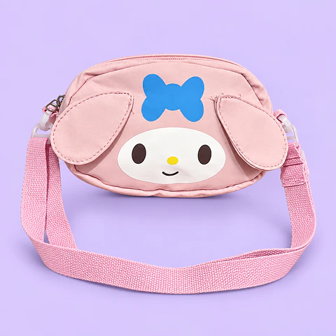 Carterita My Melody Rosada con Correa