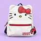  Mochila Hello Kitty Blanca con Lazo Rojo - Miniatura 1