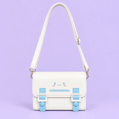 Cartera Cinnamoroll Blanca estilo Crossbody