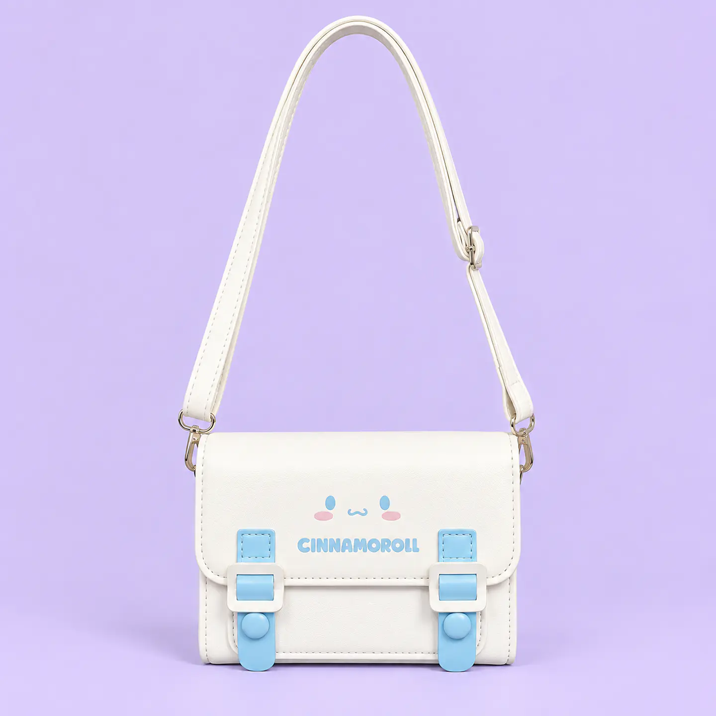 Cartera Cinnamoroll Blanca estilo Crossbody 1