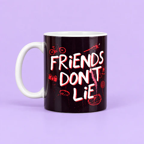Tazón Stranger Things – Friends Don’t Lie