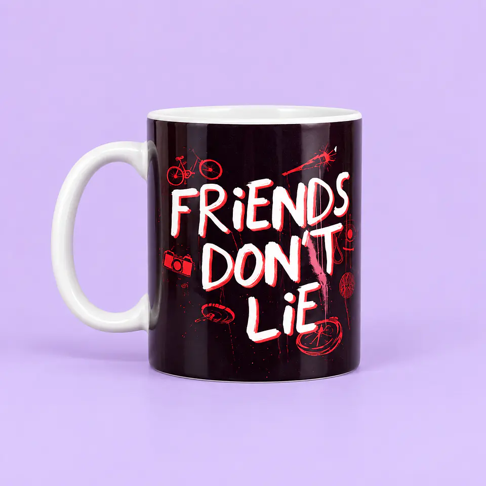 Tazón Stranger Things – Friends Don’t Lie 1