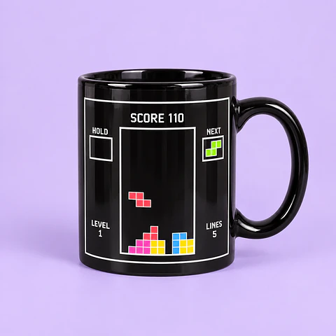 Tazón Mágico Tetris – Cambia con el Calor