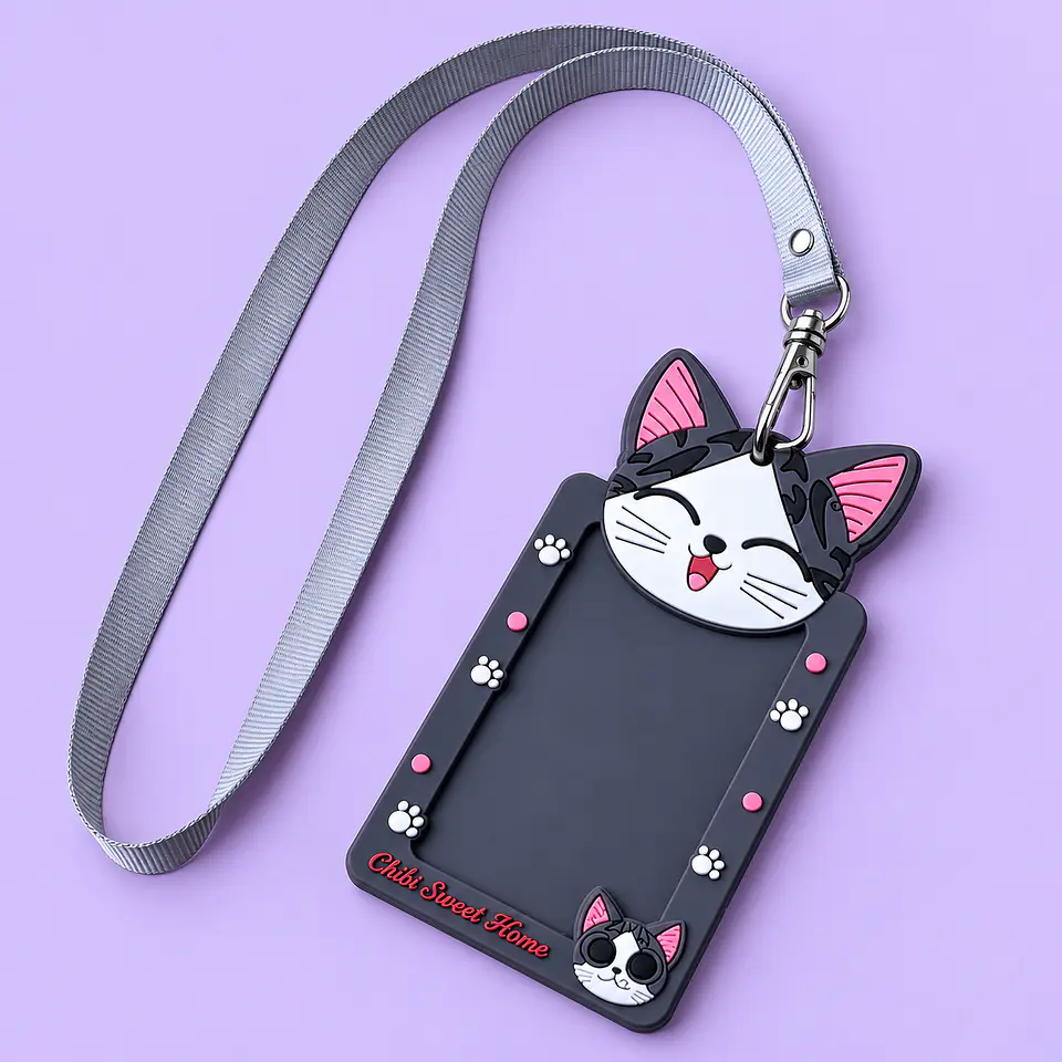 Porta Credencial Chi’s Sweet Home con Lanyard 1
