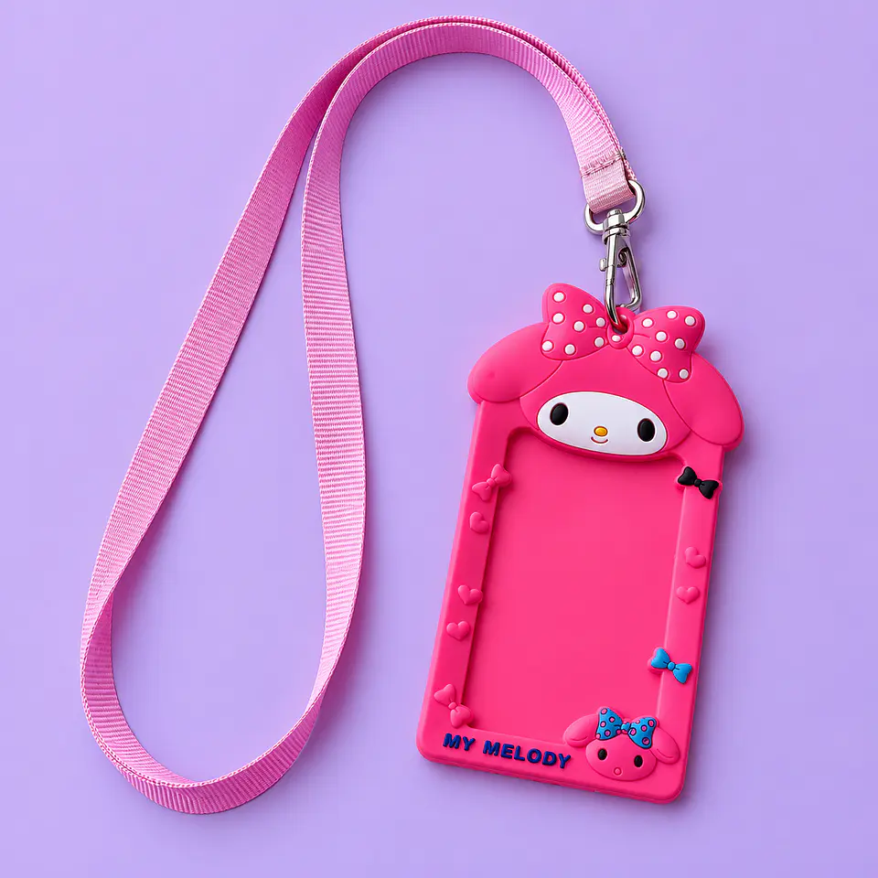 Porta Credencial My Melody con Lanyard 1