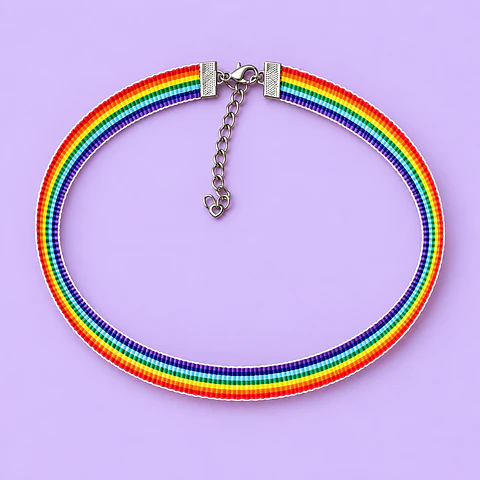 Choker Arcoíris Ajustable