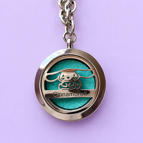 Collar Difusor Aromático Cinnamoroll Sanrio + 8 Fieltros