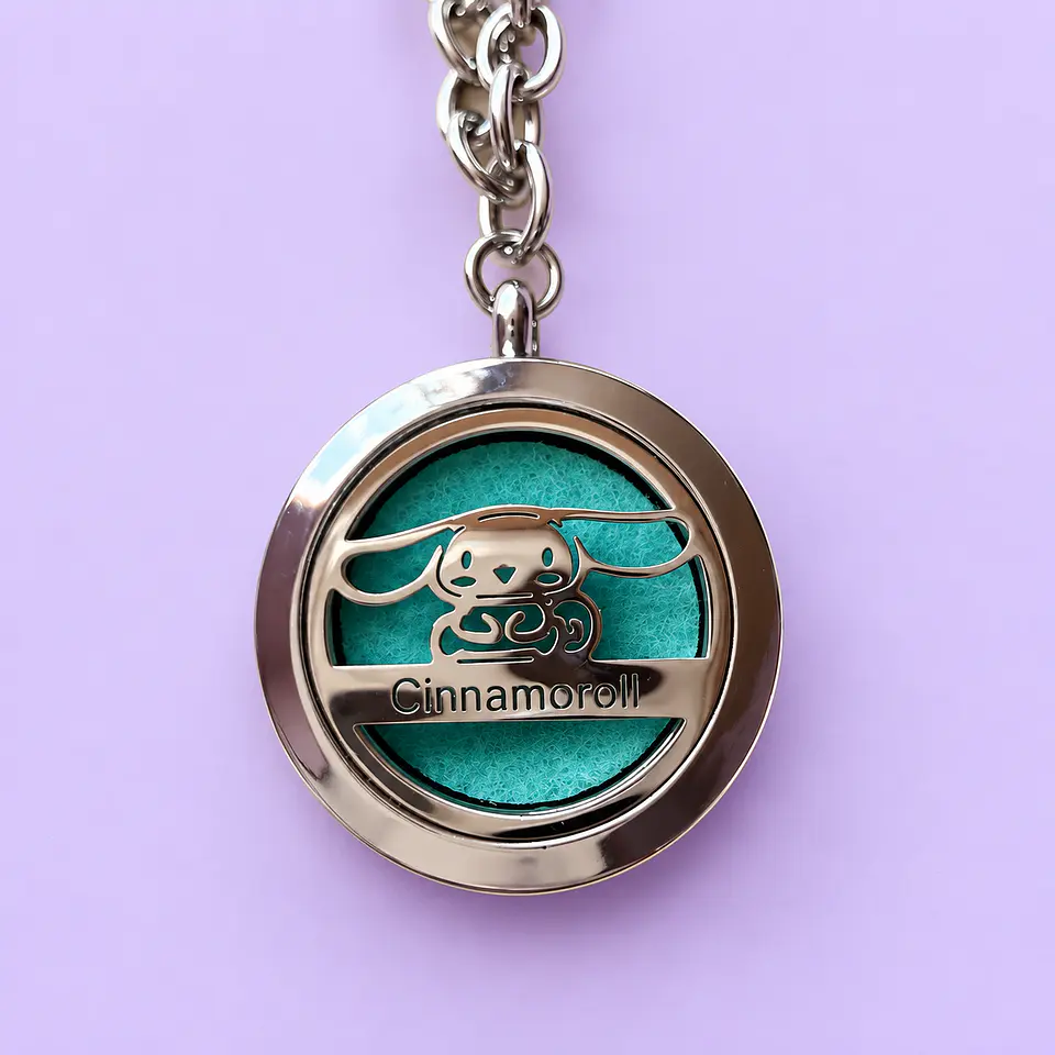 Collar Difusor Aromático Cinnamoroll Sanrio + 8 Fieltros 2