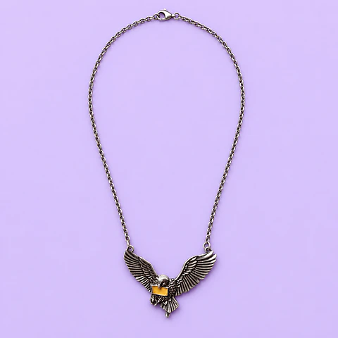Collar Harry Potter – Lechuza con Carta de Hogwarts 