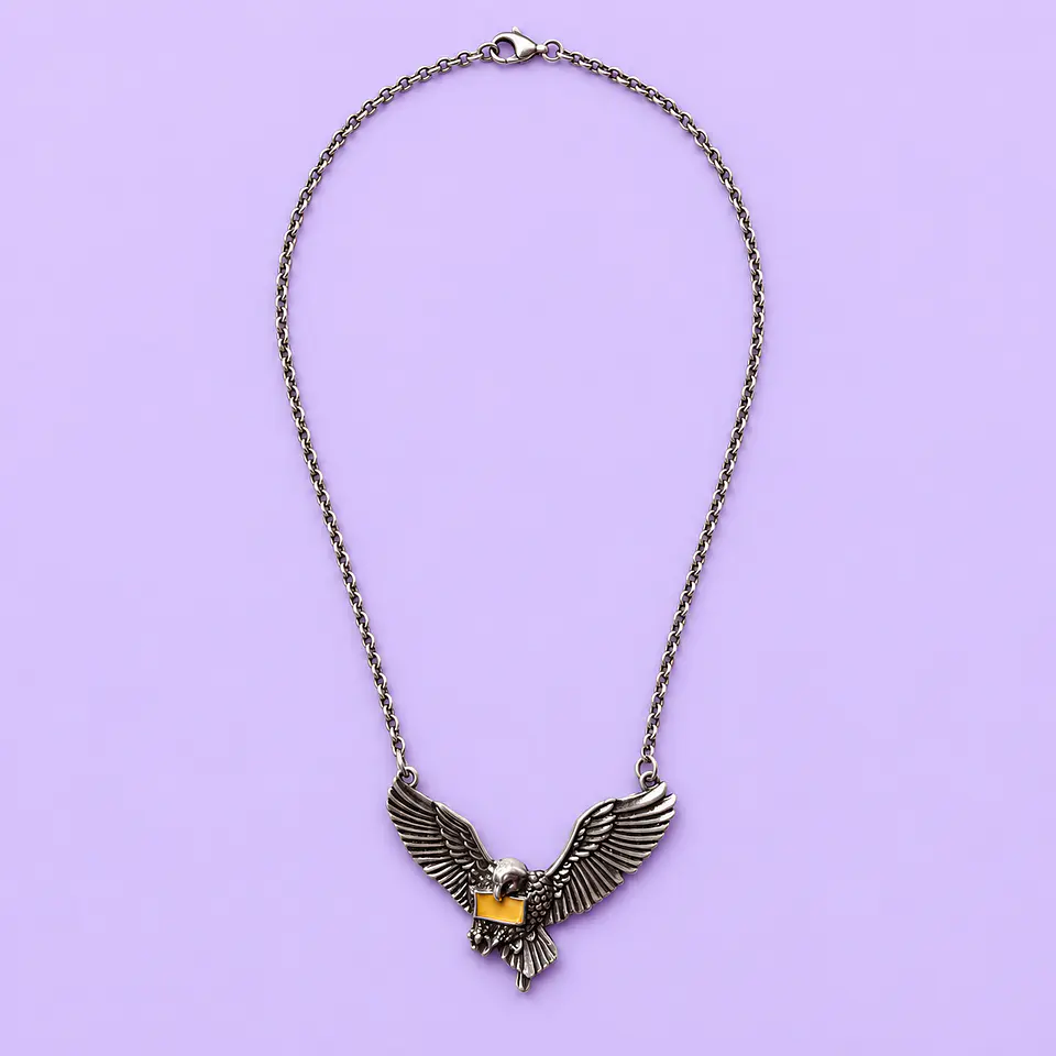 Collar Harry Potter – Lechuza con Carta de Hogwarts  1