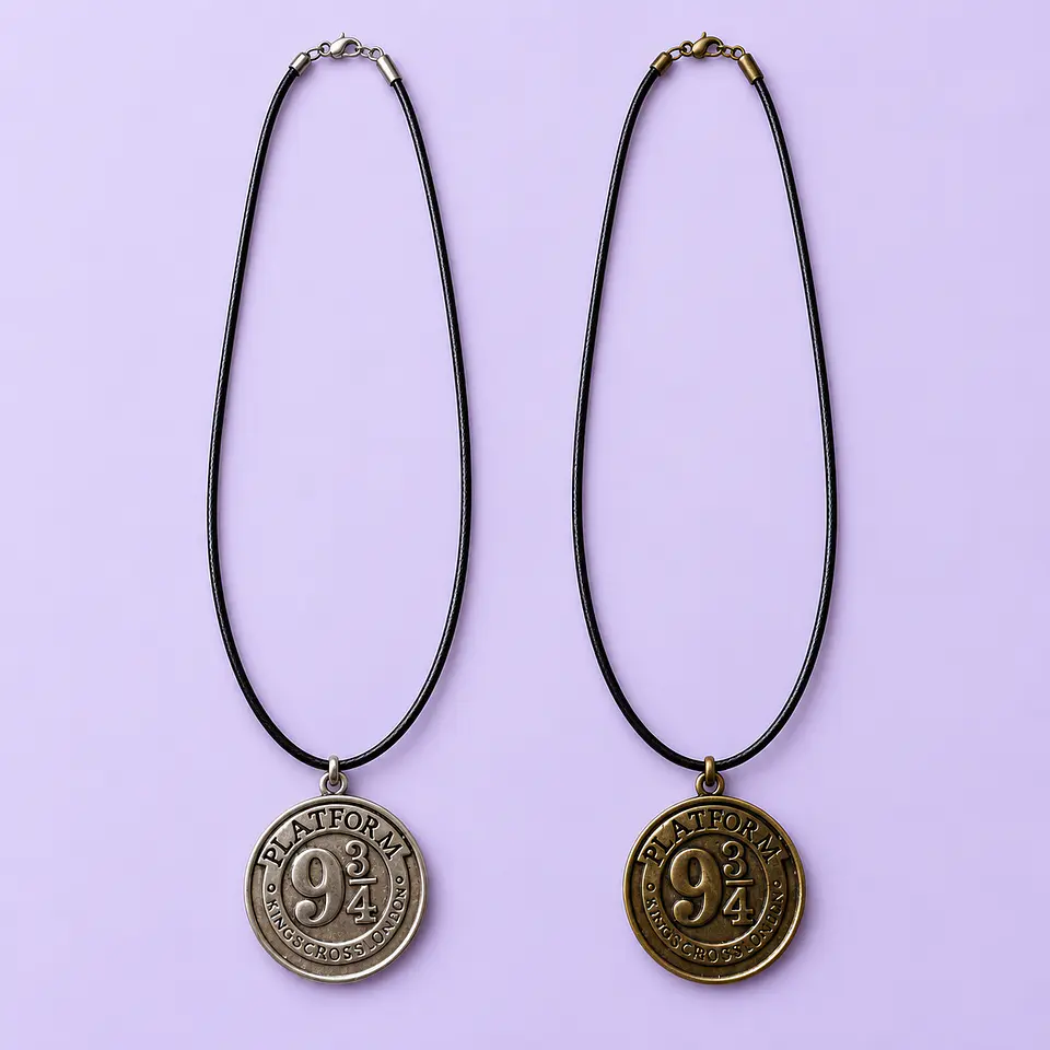 Collar Harry Potter – Plataforma 9¾ 1