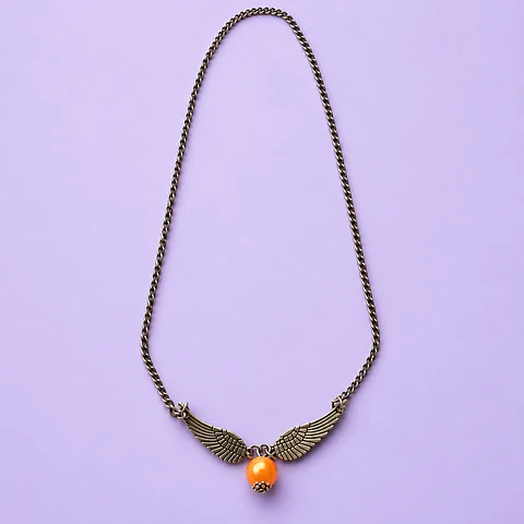 Collar Harry Potter – Snitch Dorada