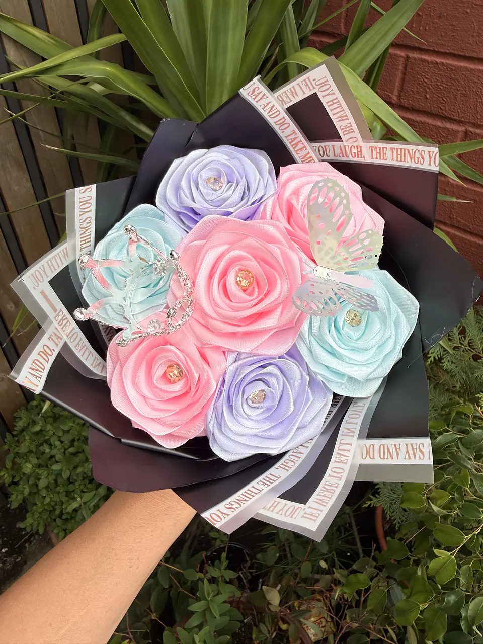 Ramo de Flores Eternas Personalizado 9