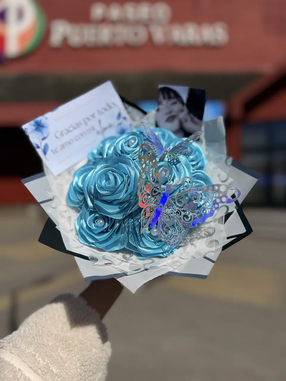 Ramo de Flores Eternas Personalizado 12