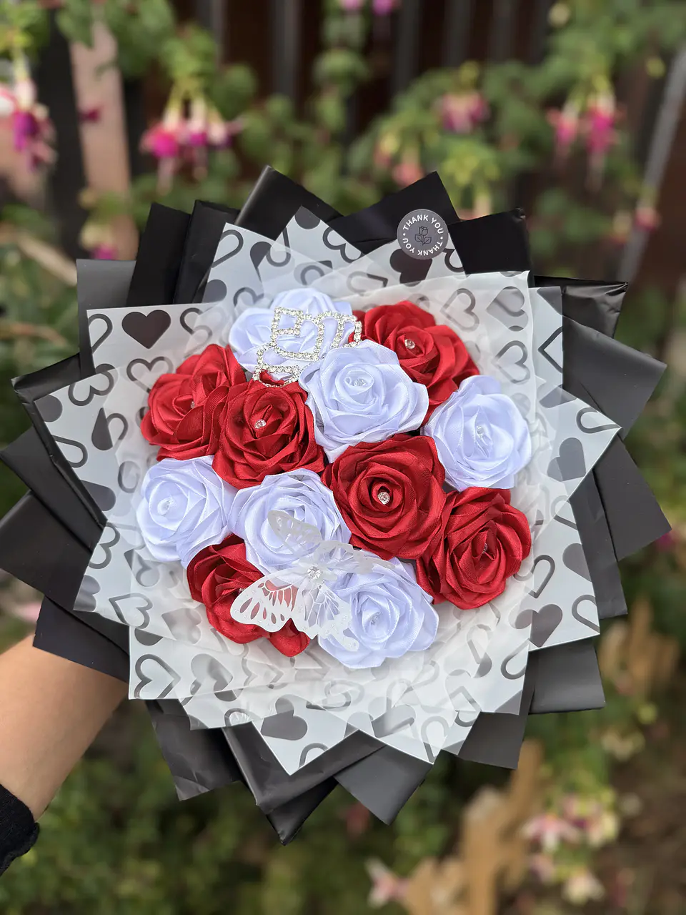 Ramo de Flores Eternas Personalizado 13
