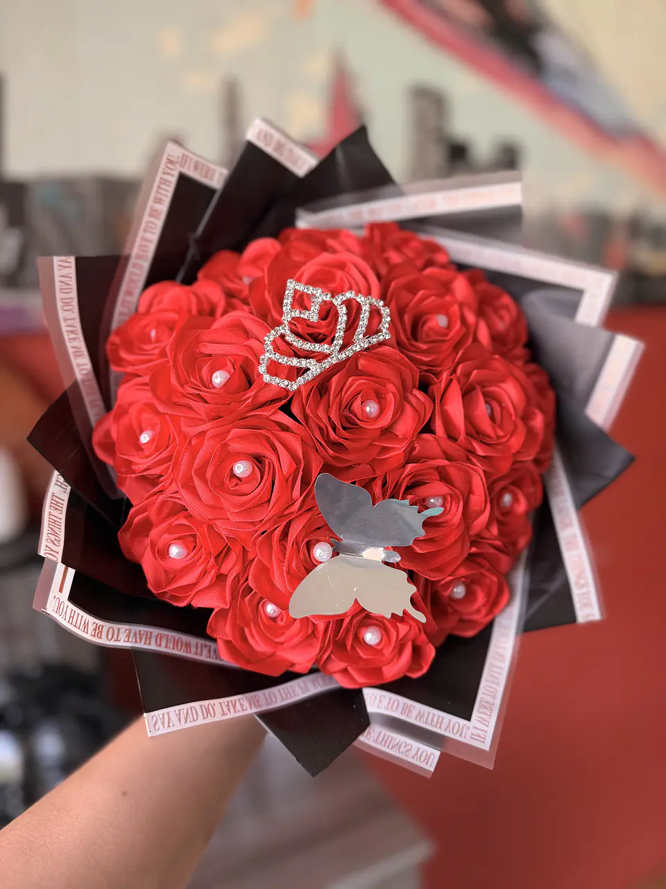 Ramo de Flores Eternas Personalizado 14
