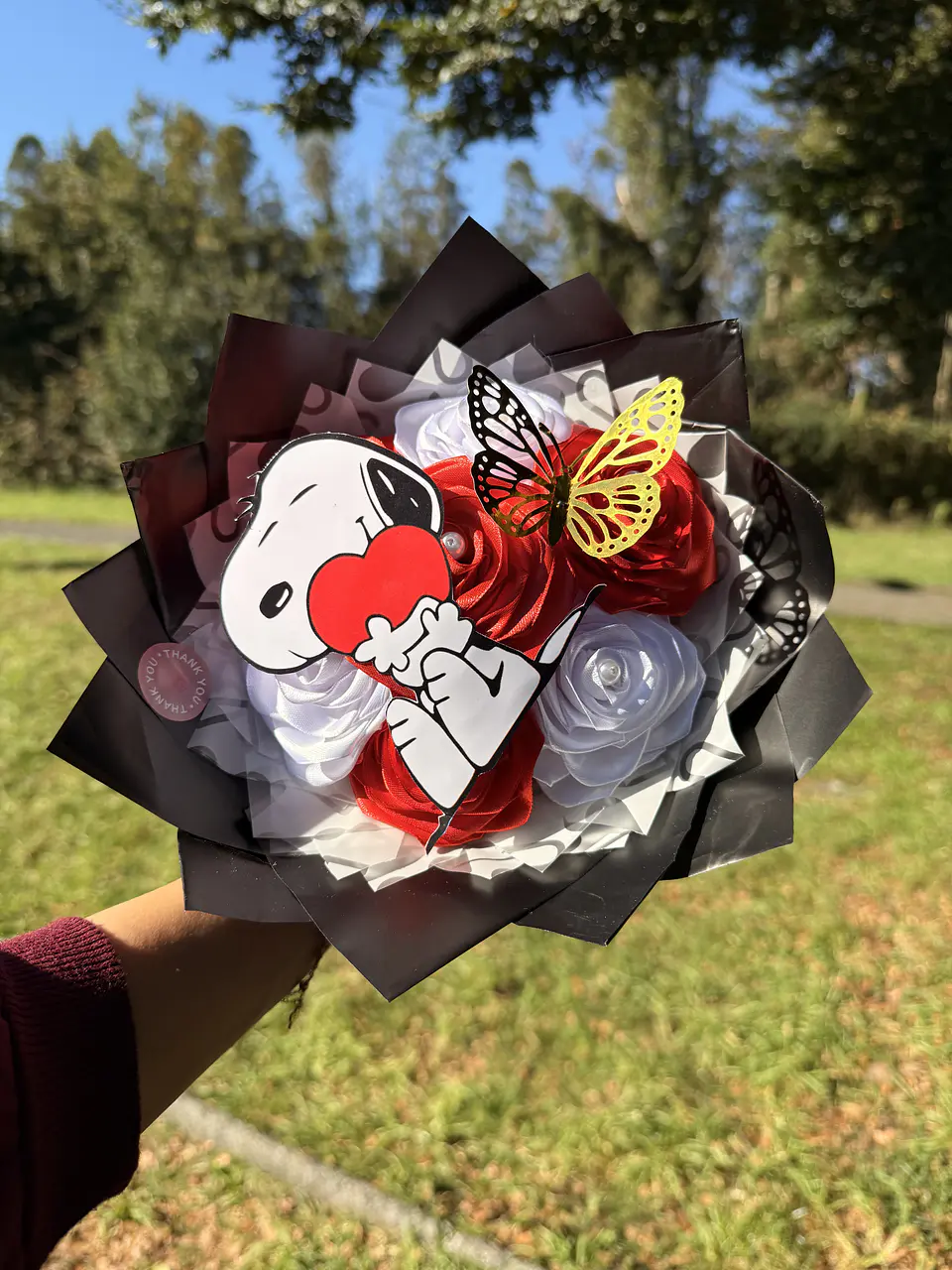 Ramo de Flores Eternas Personalizado 15