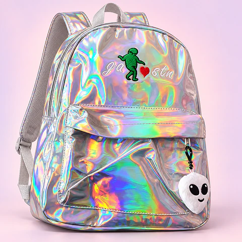 Mochila Holográfica Alien