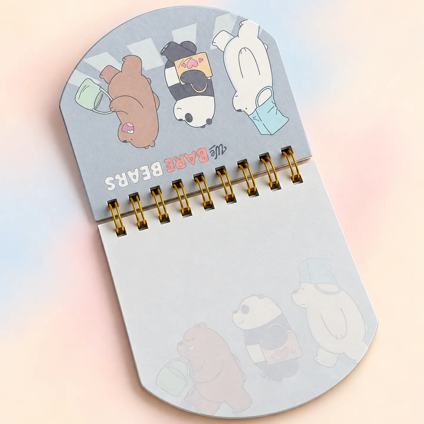 Libreta We Bare Bears con Espiral 3