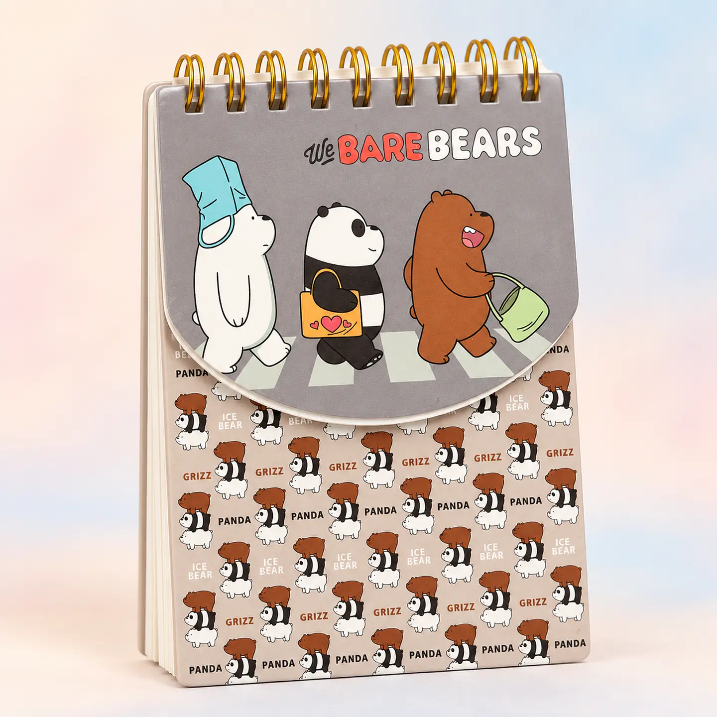 Libreta We Bare Bears con Espiral 2