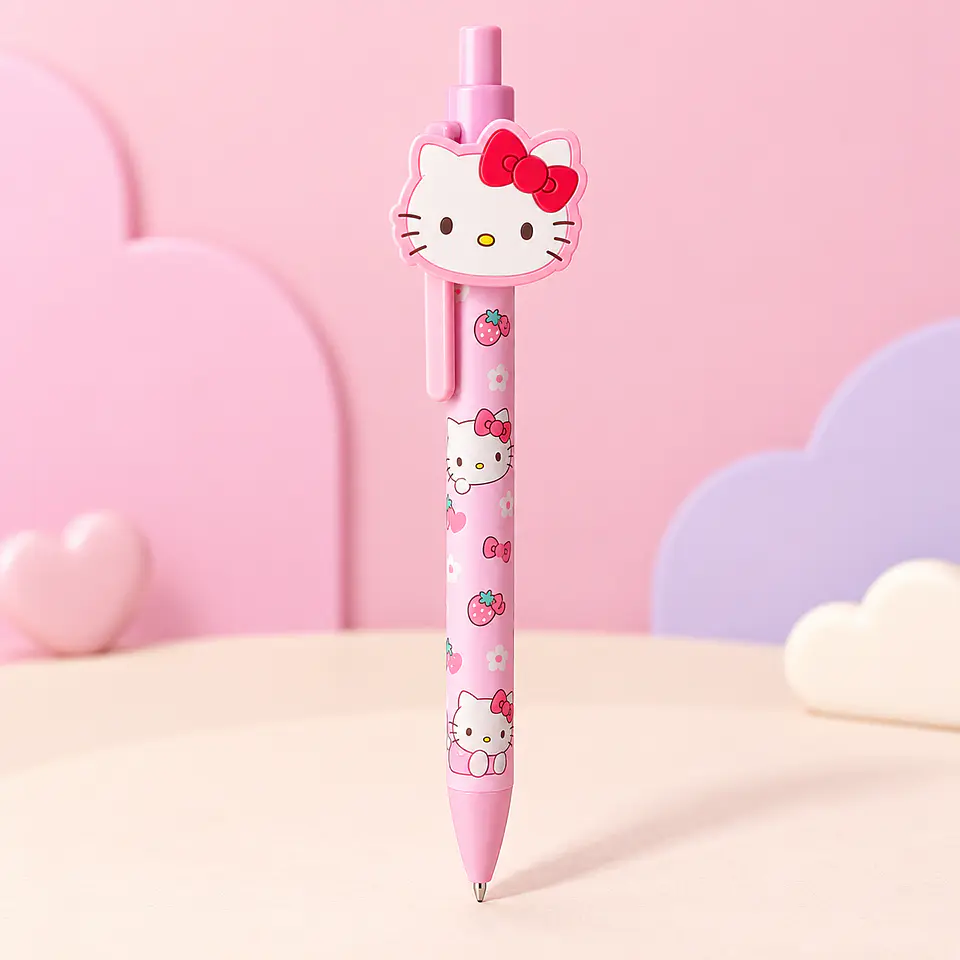Lápiz Pasta Sanrio con Clip de Personaje 2