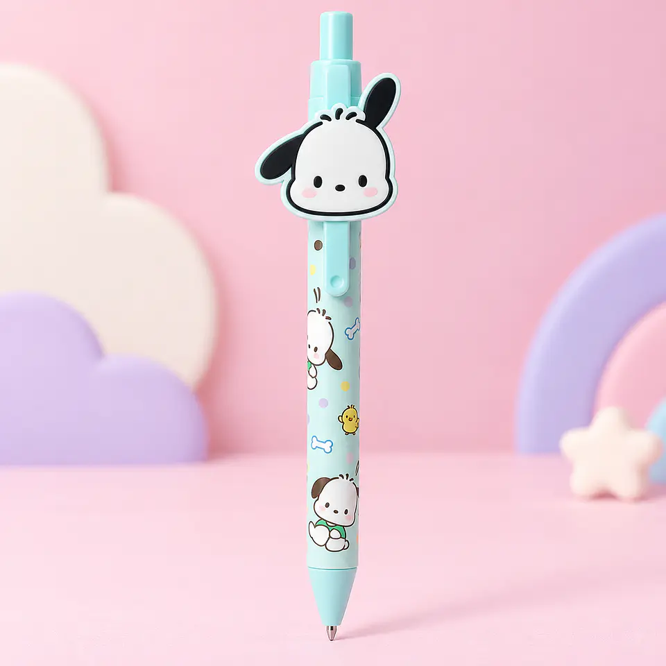 Lápiz Pasta Sanrio con Clip de Personaje 3