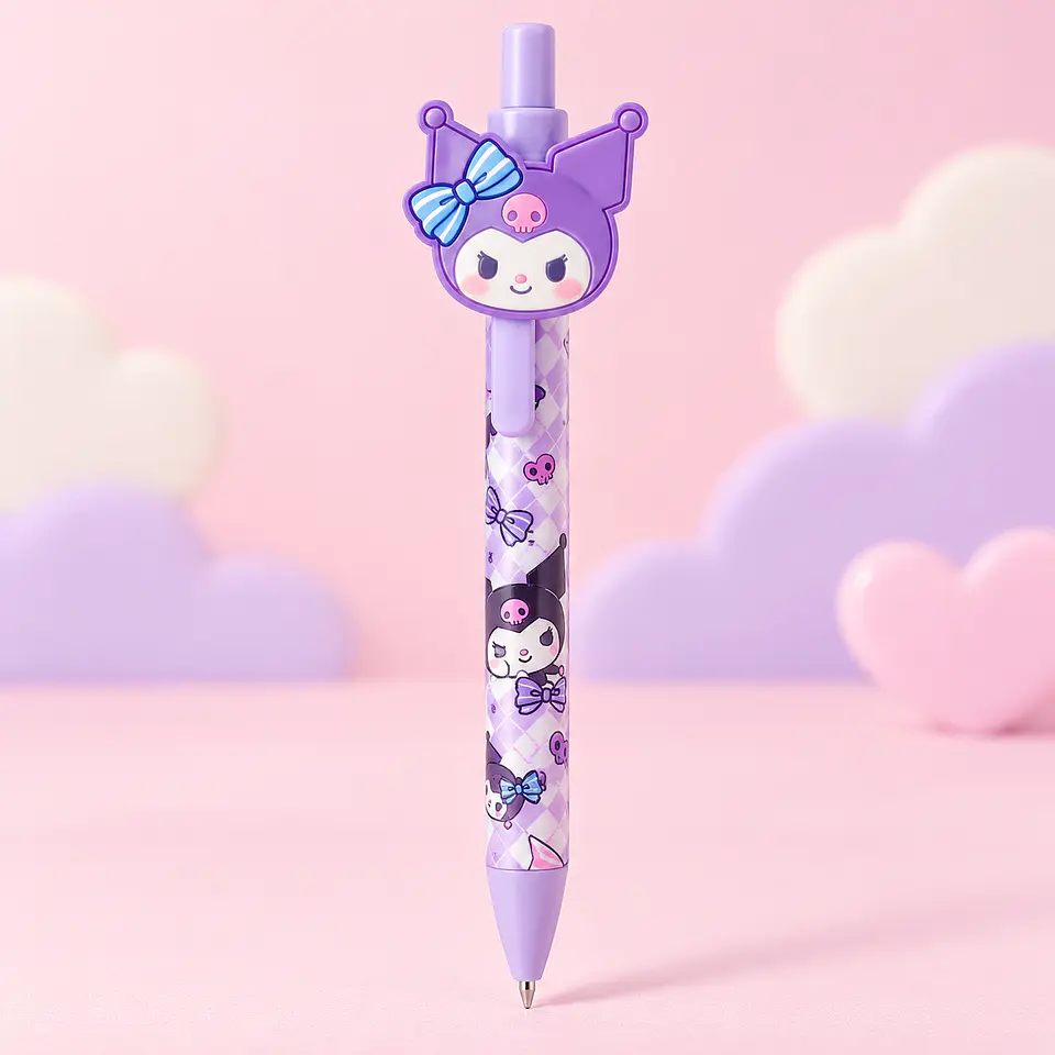 Lápiz Pasta Sanrio con Clip de Personaje 4