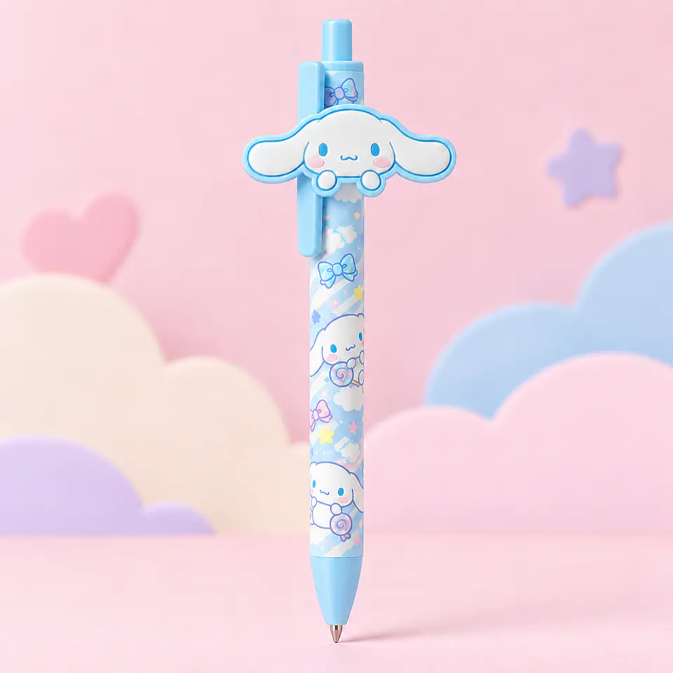 Lápiz Pasta Sanrio con Clip de Personaje 6