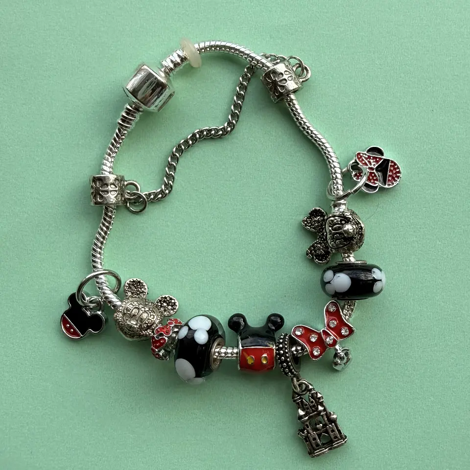 Pulsera Estilo Pandora Mickey & Minnie Mouse – Disney 1