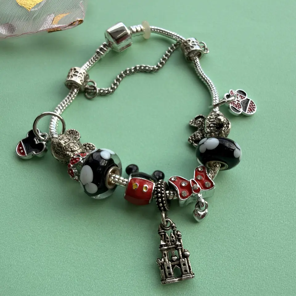 Pulsera Estilo Pandora Mickey & Minnie Mouse – Disney 2