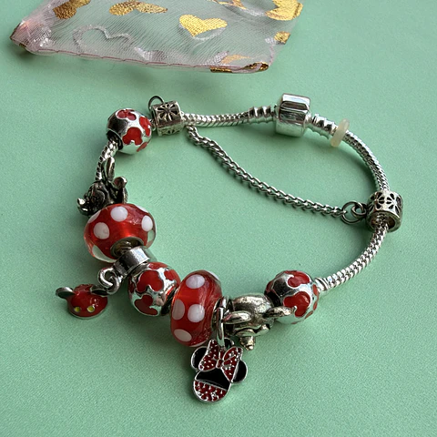 Pulsera Estilo Pandora Minnie Mouse – Disney 