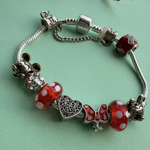 Pulsera Estilo Pandora Mickey & Minnie Mouse – Disney
