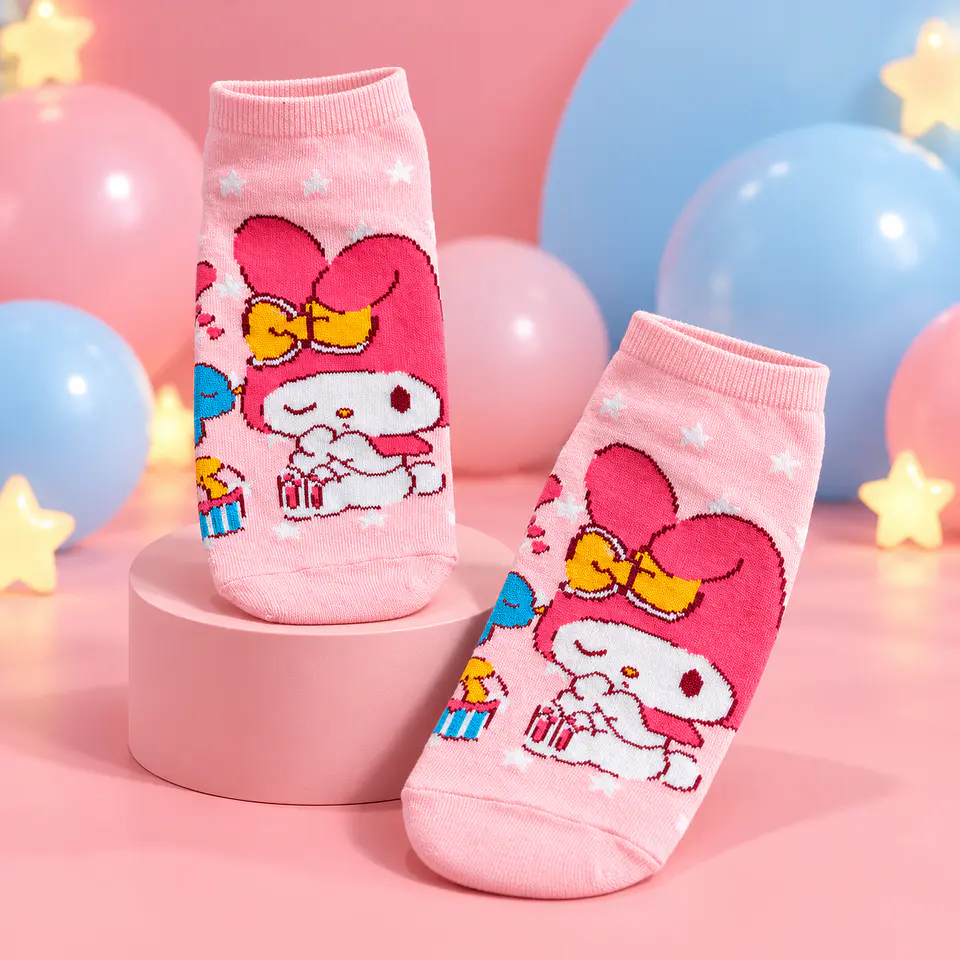 Calcetines My Melody Sanrio Rosados 1
