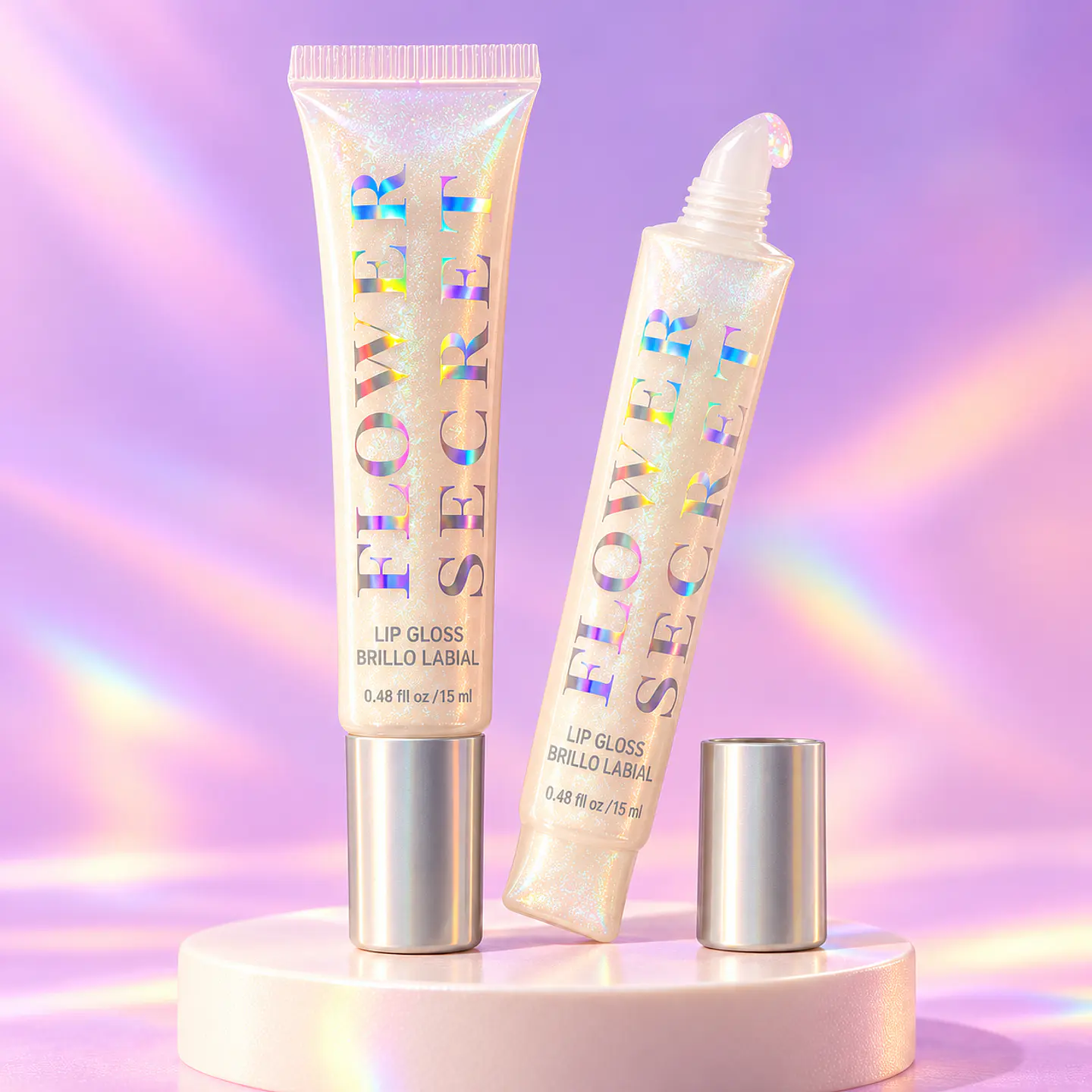 Brillo Labial – Lip Gloss con Destellos Holográficos 15 ml 1