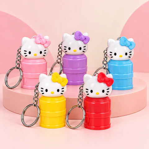 Bálsamo Labial Hello Kitty con Llavero 