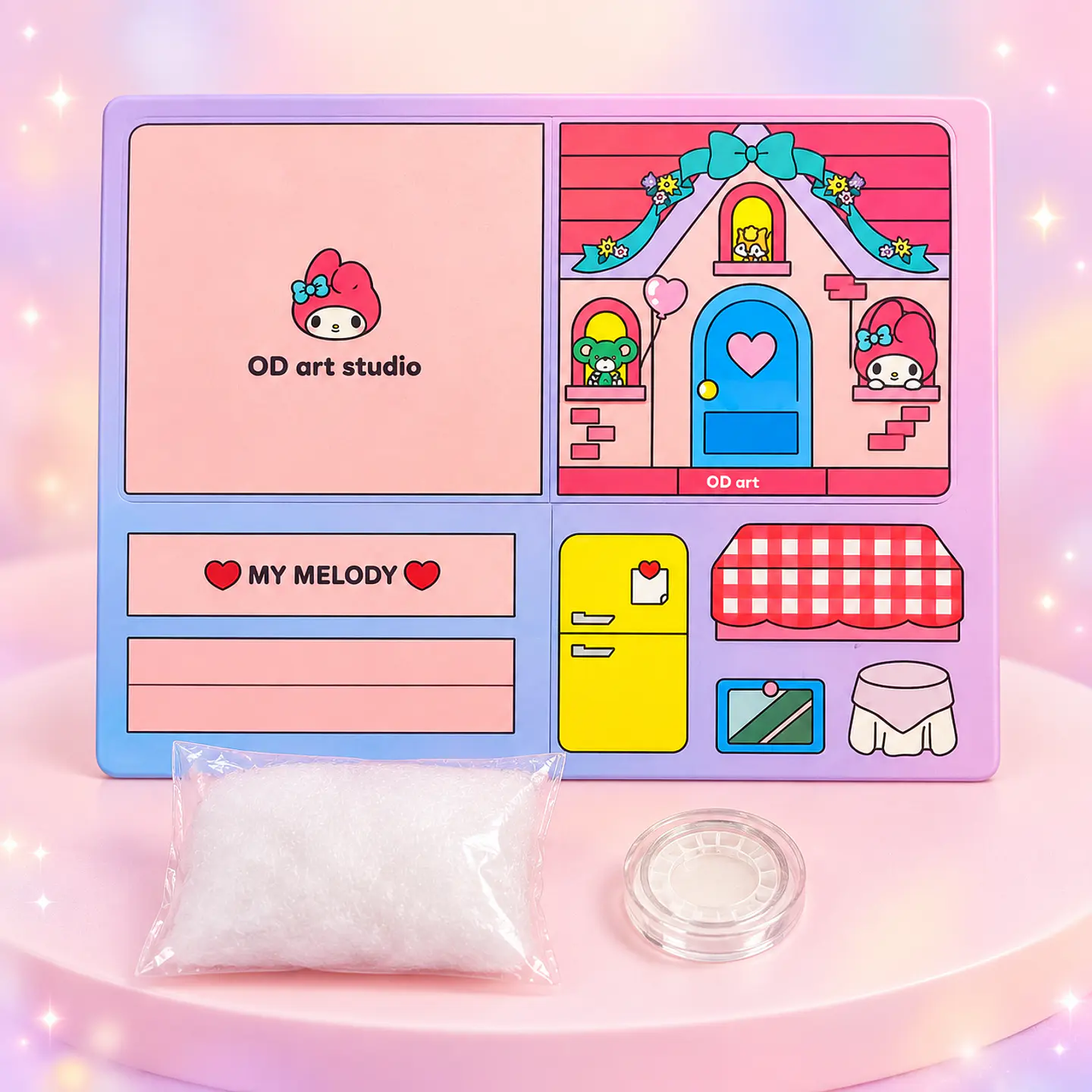 Kit DIY Libro Sensorial My Melody – Manualidades Kawaii  1