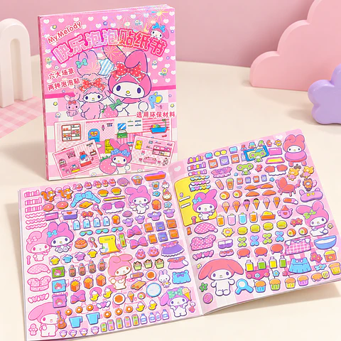 Libro de Escenas con Stickers My Melody – Sanrio 