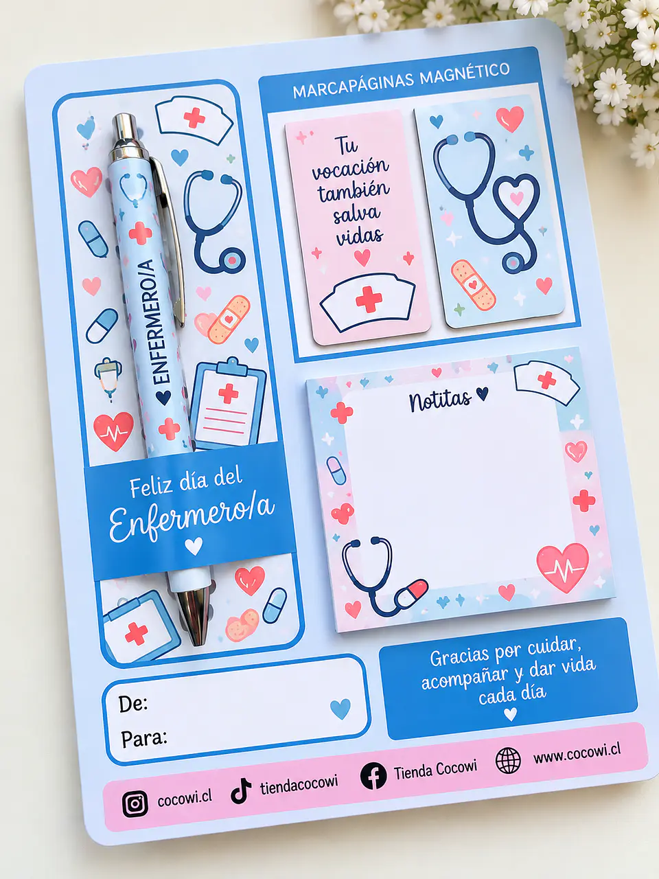 Set de Papelería Personalizado para Profesiones  2