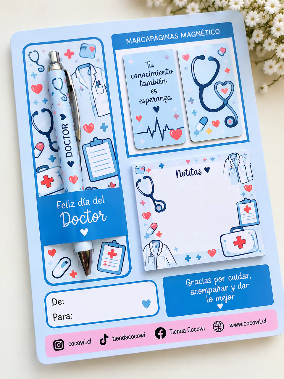 Set de Papelería Personalizado para Profesiones  3