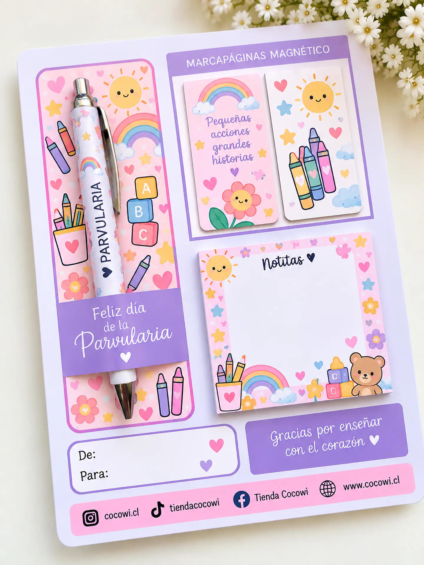 Set de Papelería Personalizado para Profesiones  5