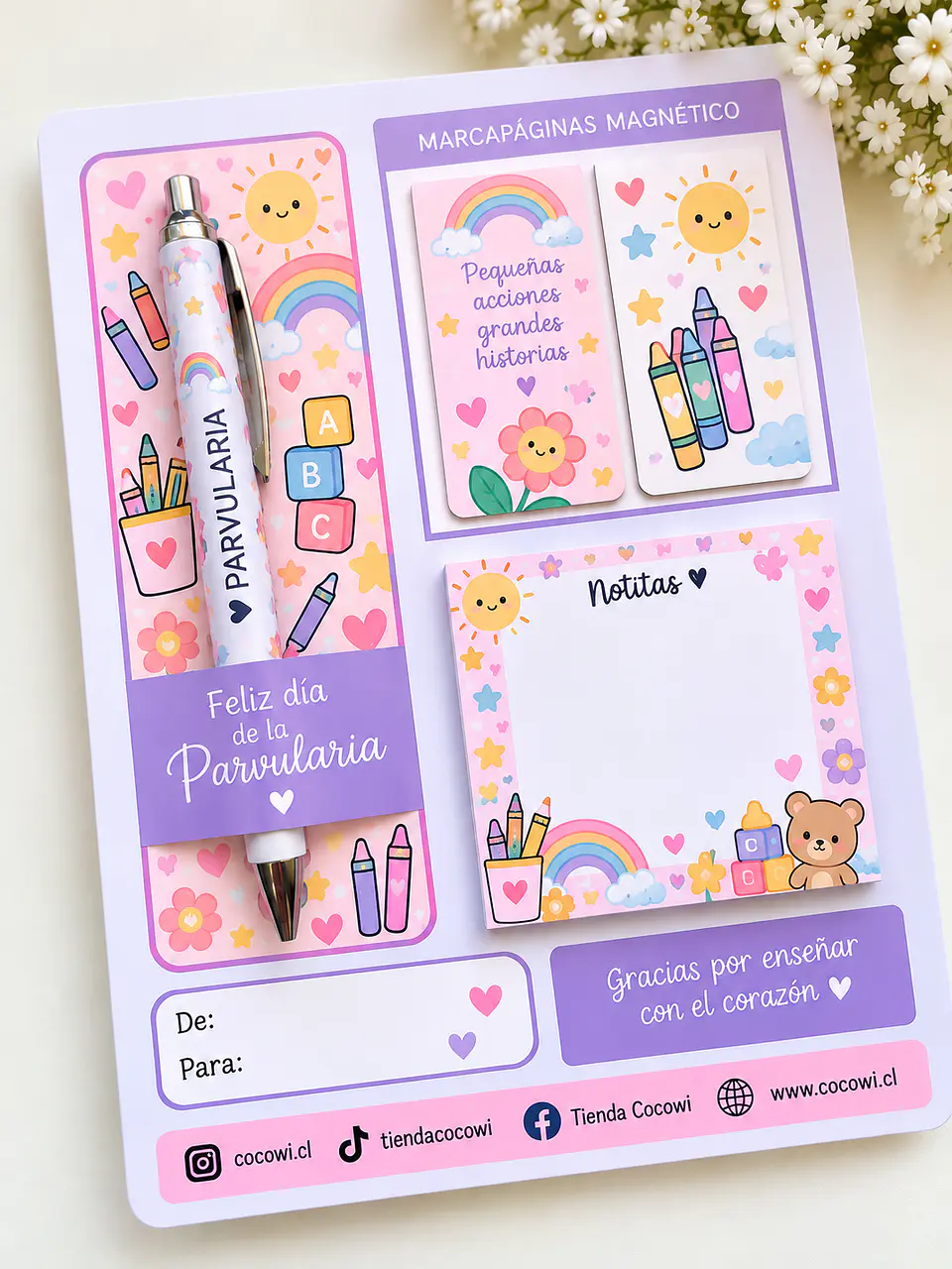 Set de Papelería Personalizado para Profesiones  5