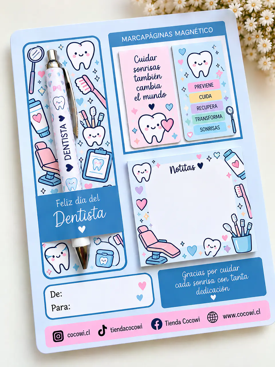 Set de Papelería Personalizado para Profesiones  10