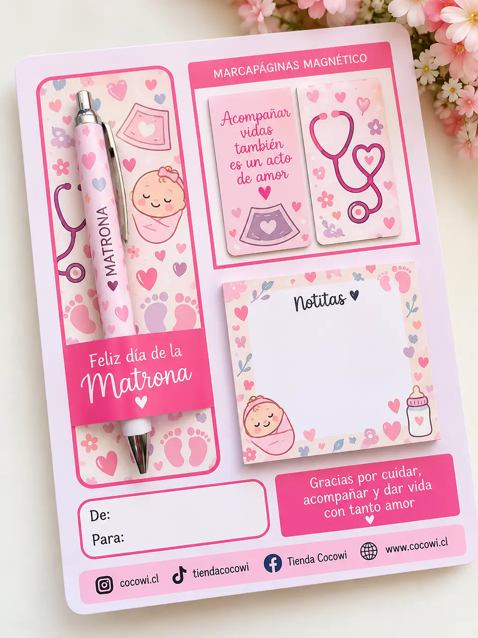 Set de Papelería Personalizado para Profesiones  11