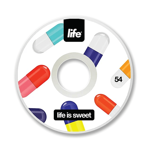 Ruedas Skateboard Life 54 mm "Pills"
