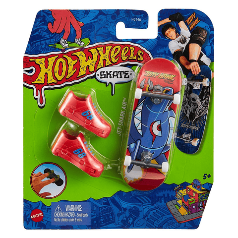 HOT WHEELS SKATE TONY HAWK "JET SHARK AIR"