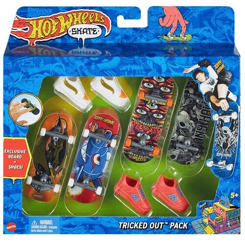 HOT WHEELS SKATE 4 PACK 