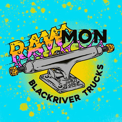 Blackriver Trucks X-Wide 3.0 RAWmon 34 mm